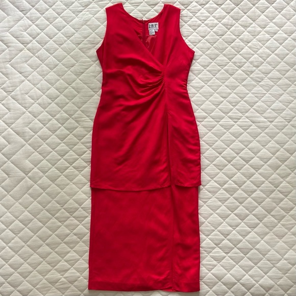🌶 J.R.T. by Newport News, Vintage Red Hot Chili Pepper Dress - Picture 1 of 9